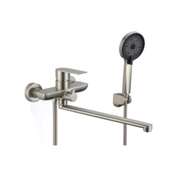 Смеситель для ванны Fmark (Фмарк) FS8824, сатин