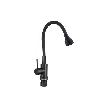 Смеситель для кухни Fmark (Фмарк) FS8288H-01, черный