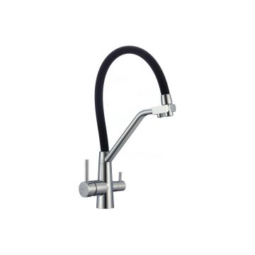 Смеситель для кухни под фильтр питьевой воды Fmark (Фмарк) FS0662-A01, хром