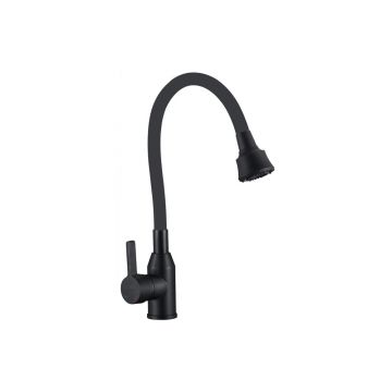 Смеситель для кухни Fmark (Фмарк) FS8266H-01, черный