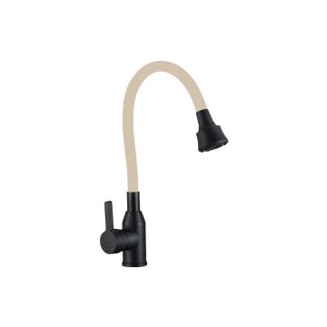 Смеситель для кухни Fmark (Фмарк) FS8266H-12, черный