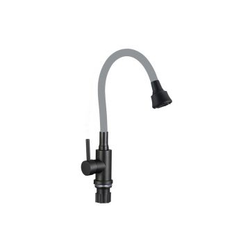 Смеситель для кухни Fmark (Фмарк) FS8288H-04, черный