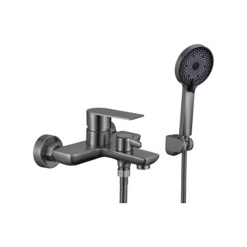 Смеситель для ванны Fmark (Фмарк) FS8803Q, графит