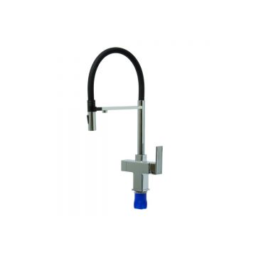 Смеситель для кухни Vieir (Виеир) под фильтр, магнит V443521 Хром/черный