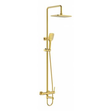 Душевая система с термостатом Vieir (Виеир) V103562-S Матовое золото