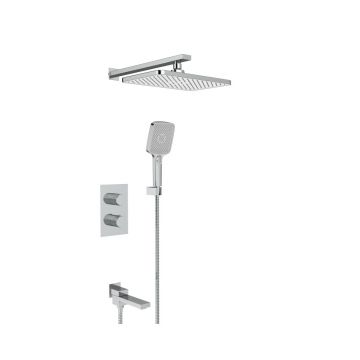 Смеситель для ванн Vieir (Виеир) V25004-3 скрытого монтажа, хром