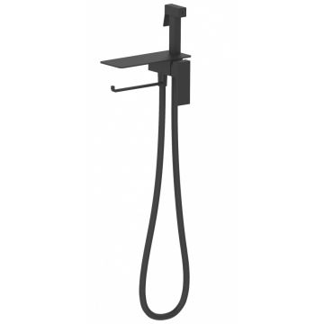 Смеситель для биде Vieir (Виеир) V393052-C скрытого монтажа, черный