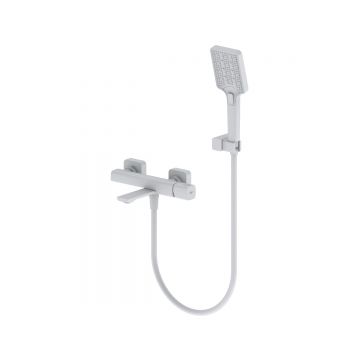 Смеситель для ванны Vieir (Виеир) V473031-F, белый