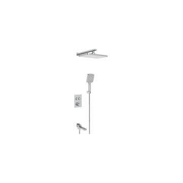 Встроенный смеситель для ванны Vieir (Виеир) с 3-функ. V25006-3 Хром