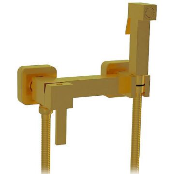 Гигиенический душ со смесителем CeramaLux (Керамалюкс) DBS/006, бронза