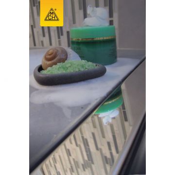 Душевой лоток 35 см Creto (Крето) Uni CRE-350 UH с решеткой. хром