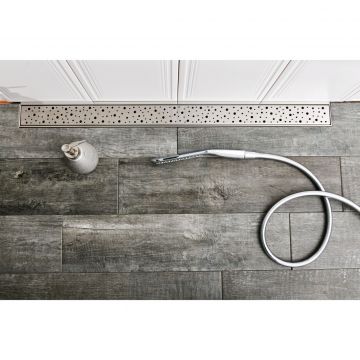 Душевой лоток 45 см Creto (Крето) Points CRE-450 PH с решеткой. хром