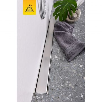 Душевой лоток 45 см Creto (Крето) Uni CRE-450 UH с решеткой. хром