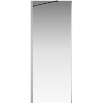 Боковая перегородка Creto (Крето) Tenta 70х200 см 123-SP-700-C-CH-8 профиль хром. стекло прозрачное