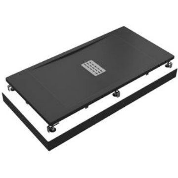 Душевой поддон Creto (Крето) Etna 140х90 см 2-0066 черный