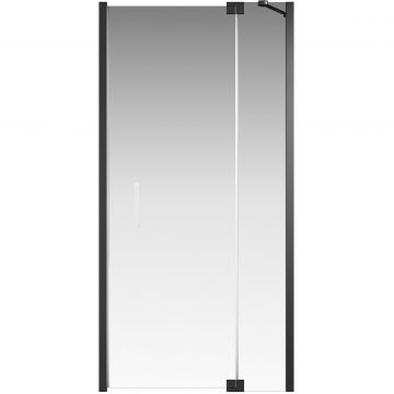 Душевая дверь Creto (Крето) Tenta стекло прозрачное профиль черный 100х200 см 123-WTW-100-C-B-8 EASY CLEAN