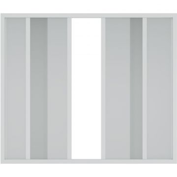 Душевая шторка на ванну Creto (Крето) Avalon 2.0 170х145 см SH00065 профиль белый. стекло прозрачное