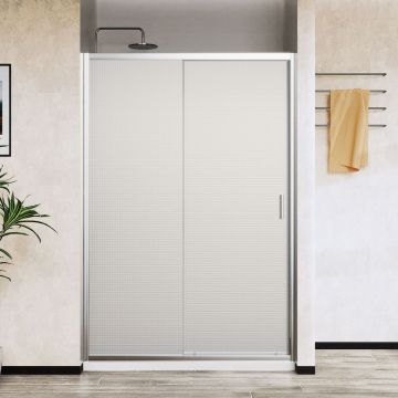 Душевая дверь Vincea (Винчея) City VDS-5CT120MT, 1200, хром, стекло текстурное