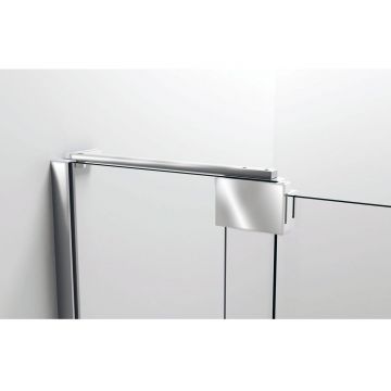 Душевая дверь Vincea Extra VDP-1E9010CG, 900/1000, хром, стекло тонированное