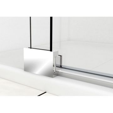 Душевая дверь Vincea Extra VDP-1E9010CG, 900/1000, хром, стекло тонированное