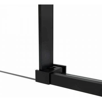 Душевая дверь Vincea Slim Soft VDS-1SS120CGB, 1200, черный, стекло тонированное