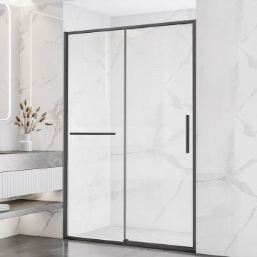 Душевая дверь Vincea Slim Soft VDS-1SS120CLGM, 1200, вороненая сталь, стекло прозрачное