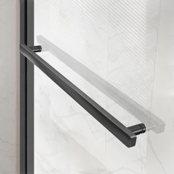 Душевая дверь Vincea Slim Soft VDS-1SS120CLGM, 1200, вороненая сталь, стекло прозрачное