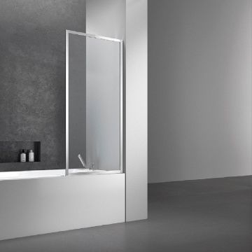Душевая шторка на ванну Vincea VSB-41700CL, 700х1400, хром, стекло прозрачное