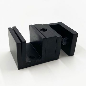 Душевой уголок Vincea (Винчея) Dice VSS-4D100CLB, 1000х1000 мм (габариты площадки) черный, стекло прозрачное