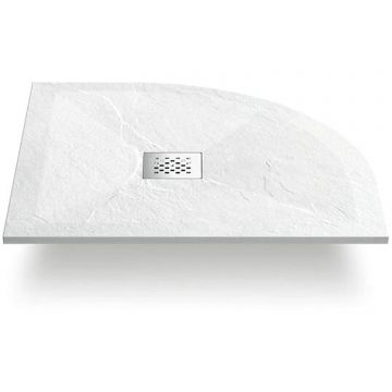 Поддон для душа Vincea (Винчея) из искусственного камня VST-4SQ8080W, 800х800х25, белый матовый