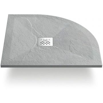 Поддон для душа Vincea из искусственного камня VST-4SR8010G, 1000х800х25, серый