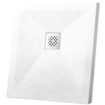 Поддон для душа Vincea (Винчея) из искусственного камня VST-4SR8010W, 1000х800х25, белый матовый