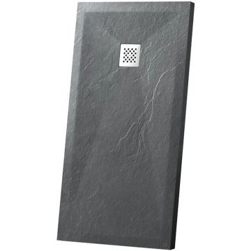 Поддон для душа Vincea из искусственного камня VST-4SR8012A, 1200х800х25, антрацит