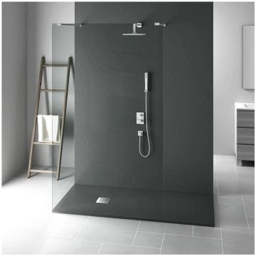 Поддон для душа Vincea из искусственного камня VST-4SR8012A, 1200х800х25, антрацит