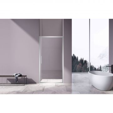 Душевая дверь Vincea Slim 8 мм, хром, стекло прозрачное VDP-4SL900CL