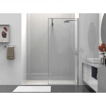 Душевая перегородка Vincea Walk-In, 800х2000 мм, хром, стекло прозрачное VSW-1HS800CL
