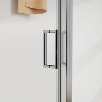 Душевой уголок Vincea (Винчея) City, 1100х900 мм (габариты площадки) , хром, стекло прозрачное VSR-5CT9011CL