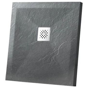 Поддон для душа Vincea (Винчея) из искусственного камня VST-4SR9013A,1300х 900х30, антрацит