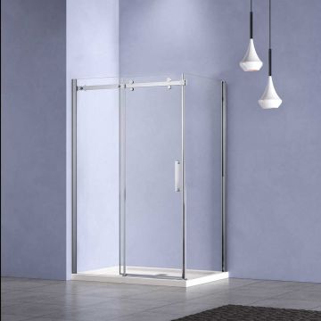 Душевой уголок Vincea (Винчея) Como-N, 1500х800 мм (габариты площадки) , хром, стекло прозрачное VSR-4CN8015CL