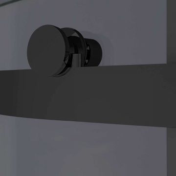 Душевой уголок Vincea Como-N, 1500х900 мм (габариты площадки), черный, стекло тонированное VSR-4CN9015CGB