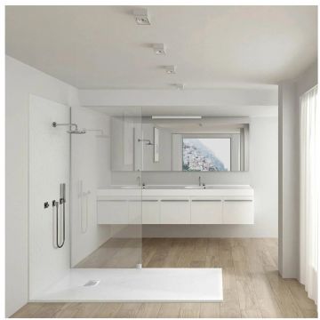 Поддон для душа Vincea (Винчея) из искусственного камня VST-4SR9016W, 1600х900х30, белый матовый