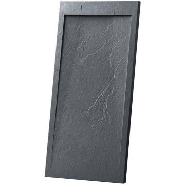 Поддон для душа Vincea из искусственного камня VST-4SRL9016A, 1600х900х25 мм, антрацит