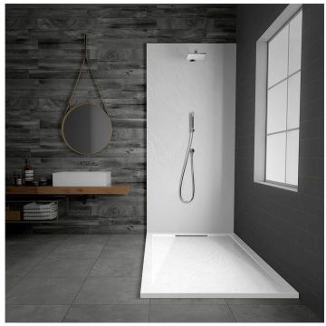 Поддон для душа Vincea (Винчея) из искусственного камня VST-4SRL9014W, 1400х900х25, белый матовый