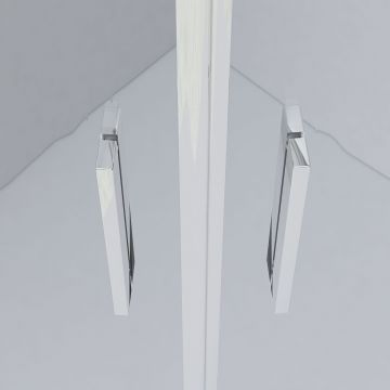 Душевой уголок Vincea (Винчея) Garda VSS-1G900CL, 900х900 мм (габариты площадки) хром, стекло прозрачное