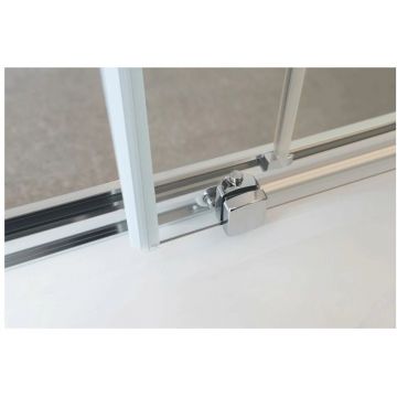 Душевой уголок Vincea (Винчея) Scala VSS-2SC800CL, 800х800 мм (габариты площадки) хром, стекло прозрачное