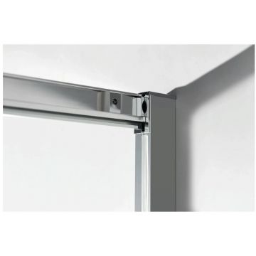 Душевой уголок Vincea (Винчея) Scala VSQ-2SC100CL, 1000х1000 мм (габариты площадки) хром, стекло прозрачное