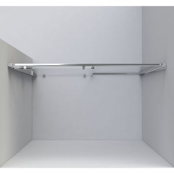 Душевая дверь Vincea (Винчея) Garda VDS-1G160CH, 1600, хром, стекло шиншилла