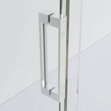 Душевой уголок Vincea Como VSR-1C1015CL, 1500х1000 мм (габариты площадки) хром, стекло прозрачное