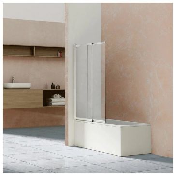 Душевая шторка на ванну Vincea VSB-1E100CL, 1000х1450, хром, стекло прозрачное