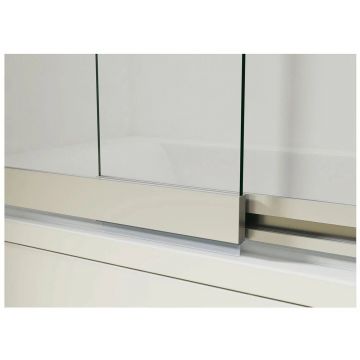 Душевая шторка на ванну Vincea (Винчея) VSB-1E100CL, 1000х1450, хром, стекло прозрачное